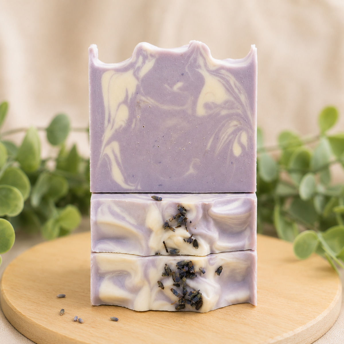Lavender Tallow Goat Milk Soap
