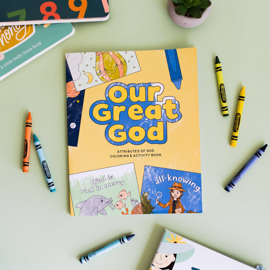 Our Great God Kids Coloring Book