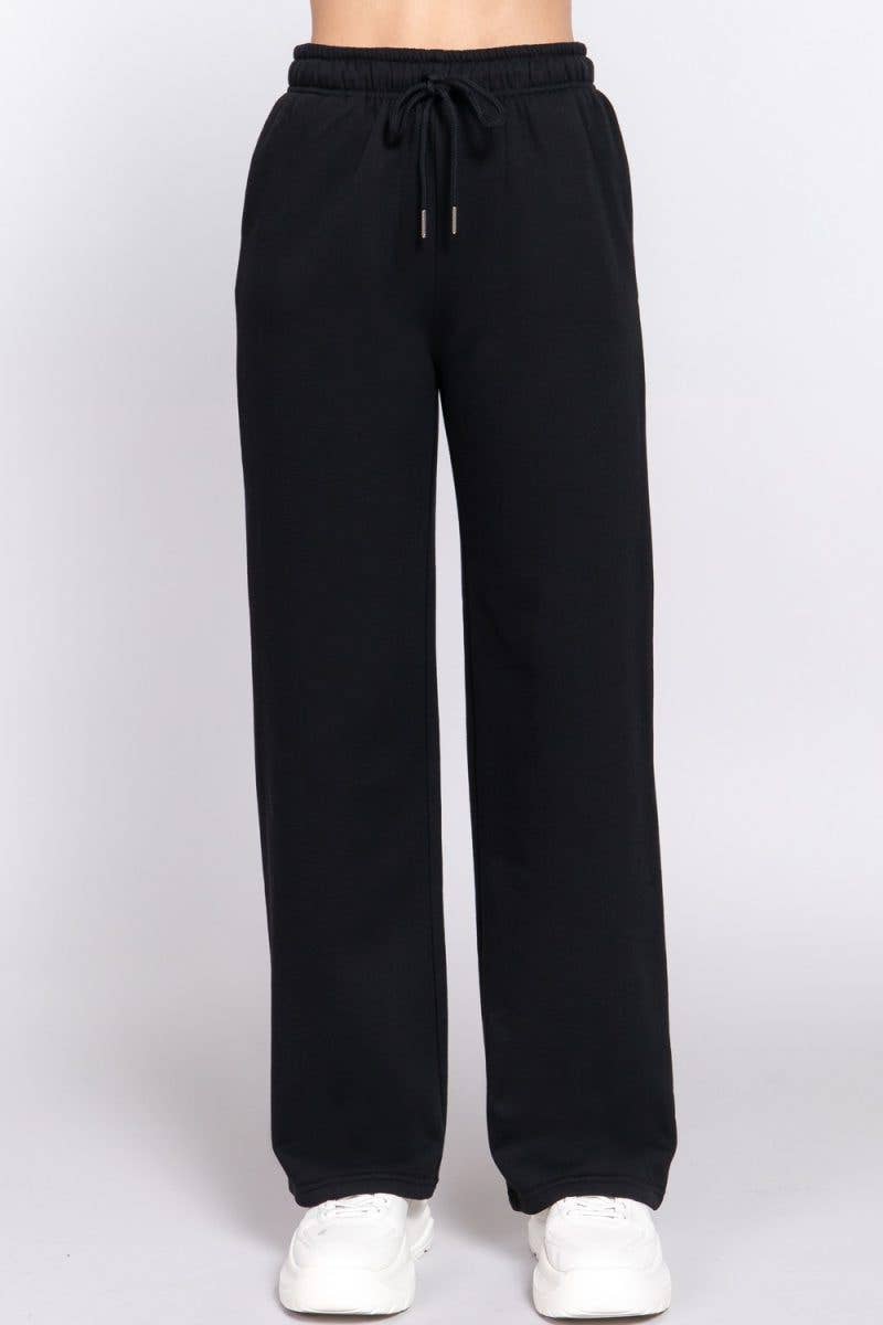 Straight Leg Sweatpants