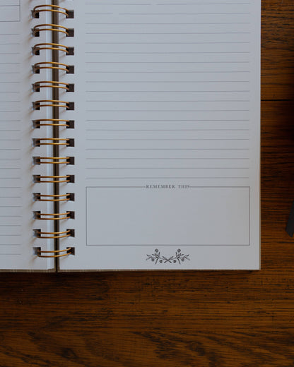 Sermon Notes Journal