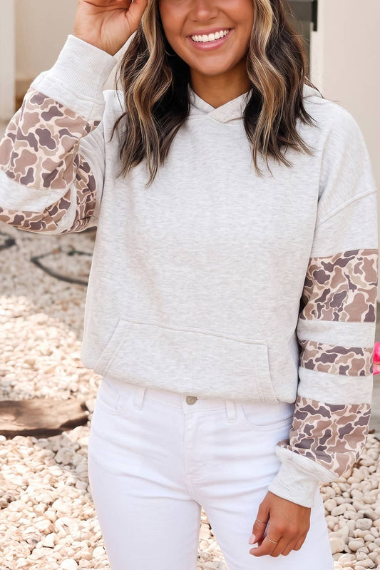 Patchwork Camo Hoodie