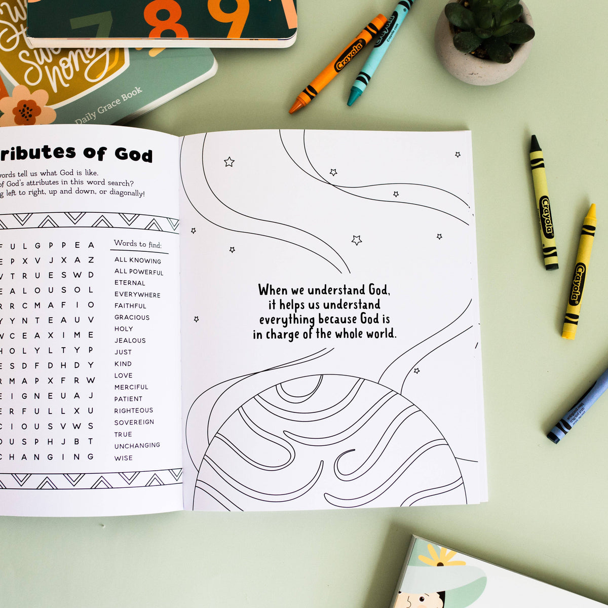 Our Great God Kids Coloring Book