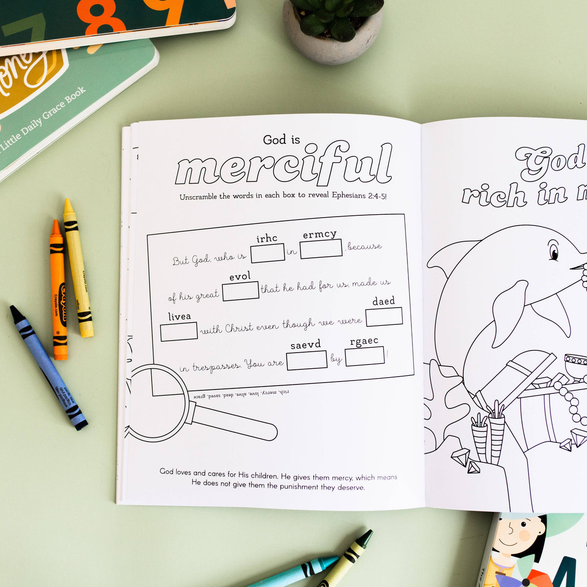 Our Great God Kids Coloring Book