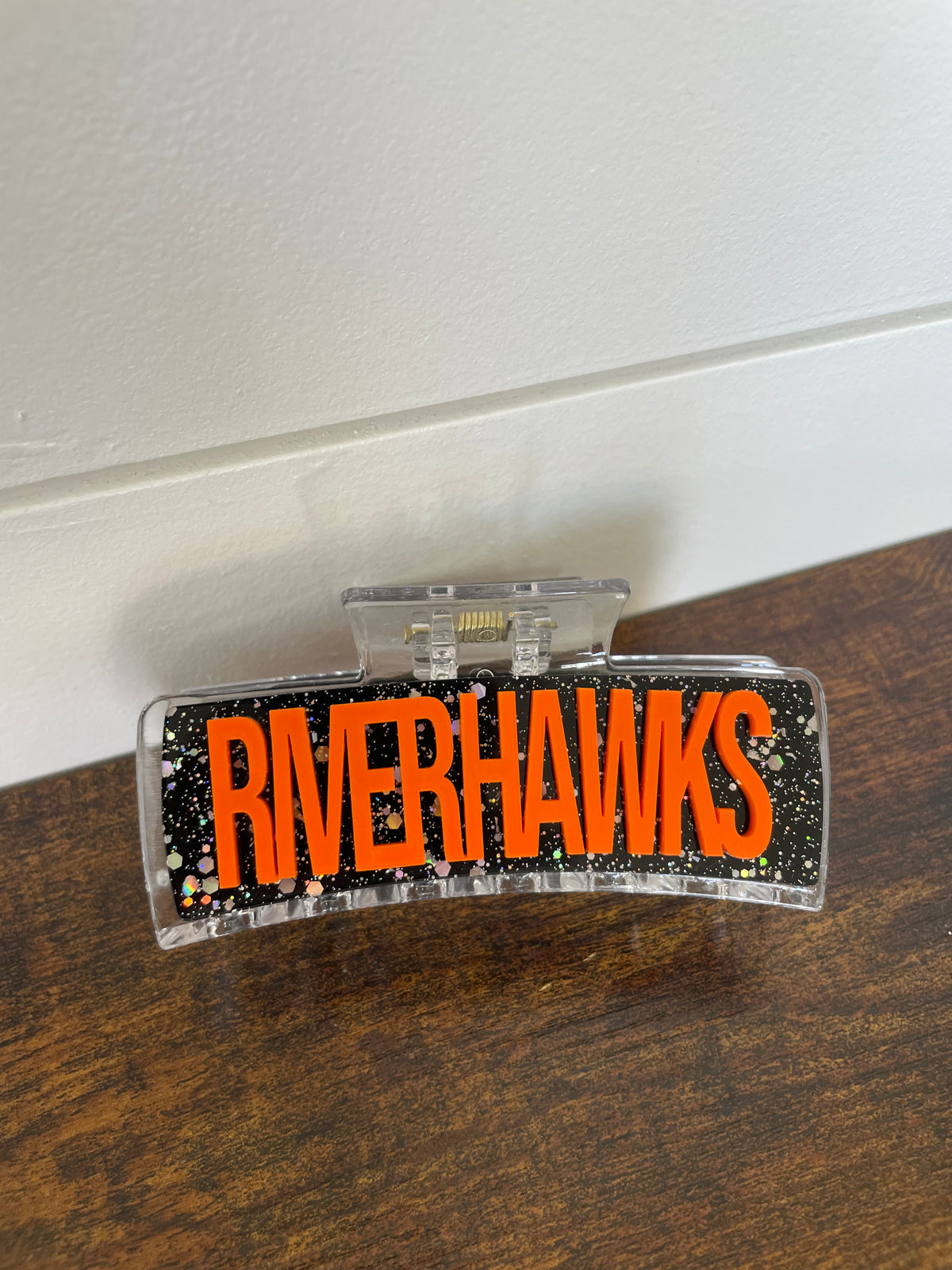 Riverhawks Hair Clips