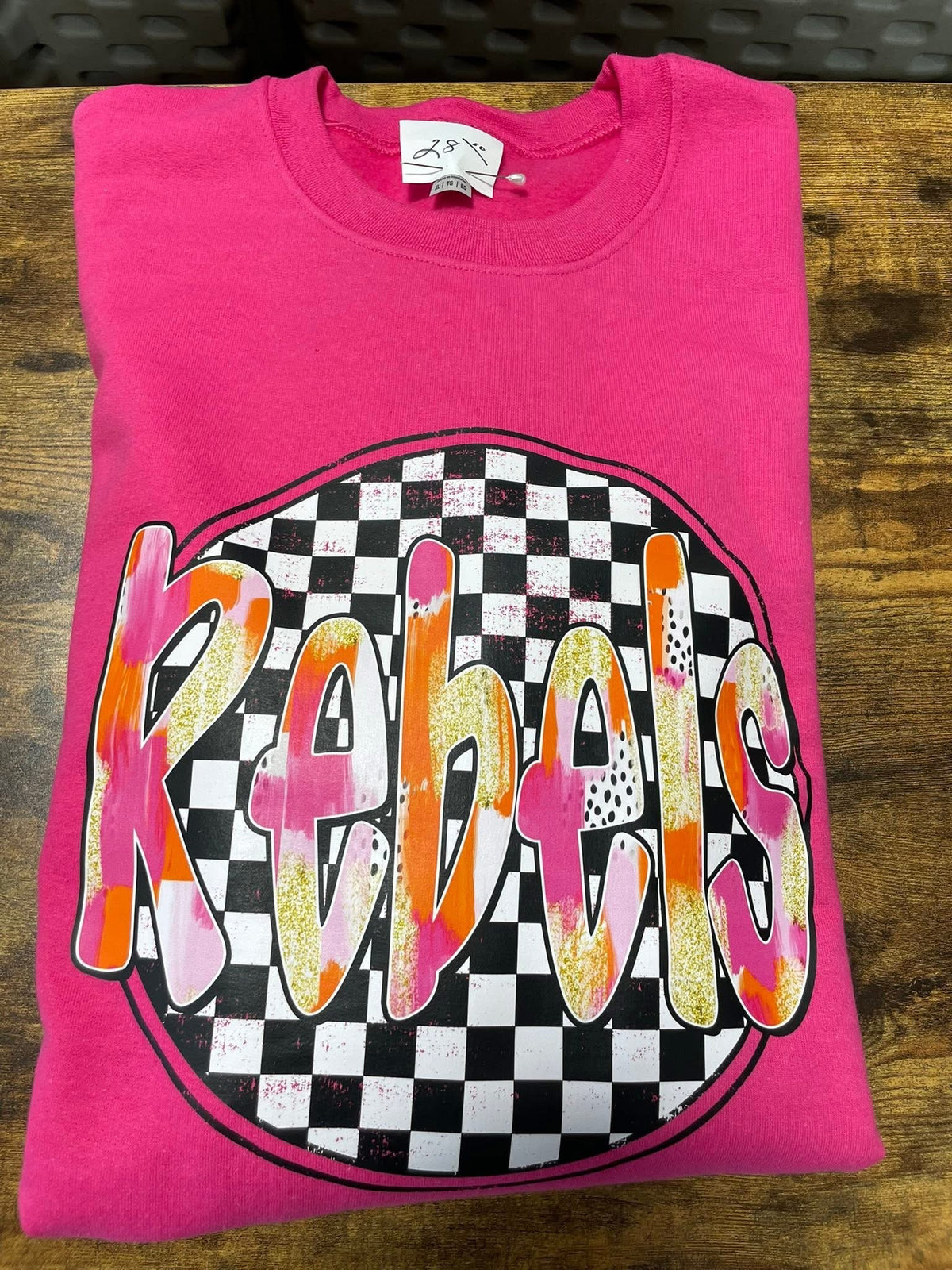 Rebels Pink XL Crewneck