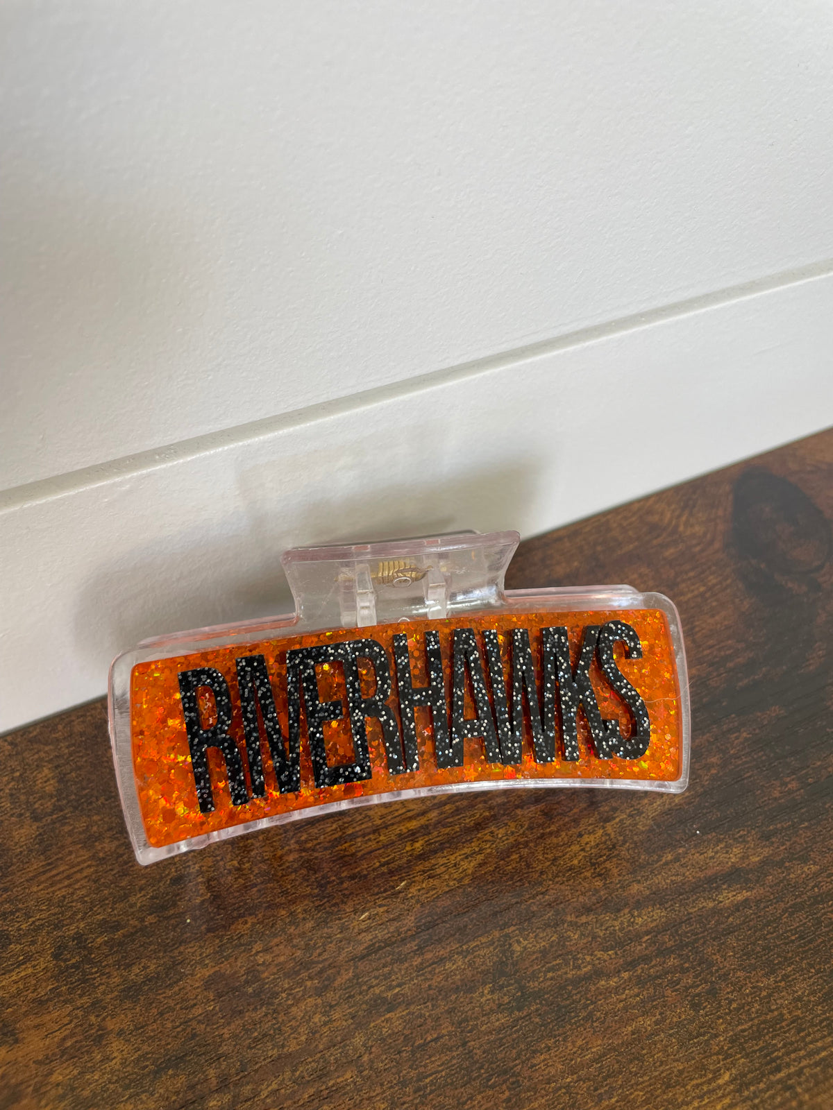 Riverhawks Hair Clips