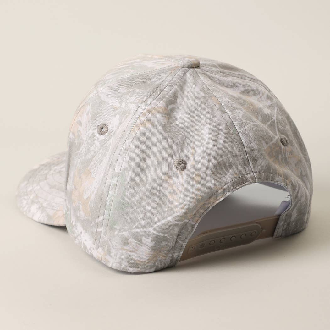 BAD DAY TO BE A HOT DOG Embroidered Camo Trucker Hat