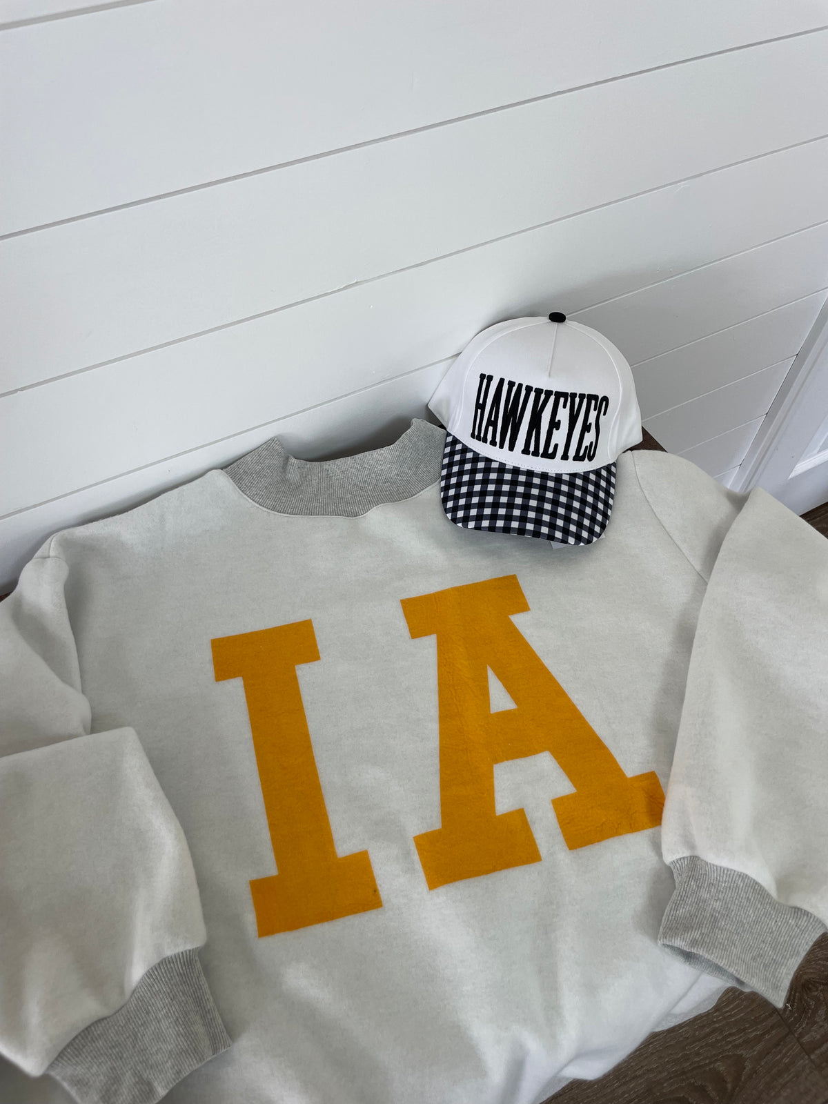 IOWA & IA Reversible Mockneck