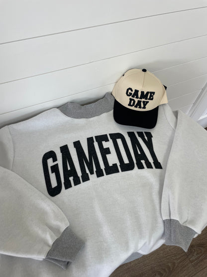 FOOTBALL & GAMEDAY Reversible Mockneck
