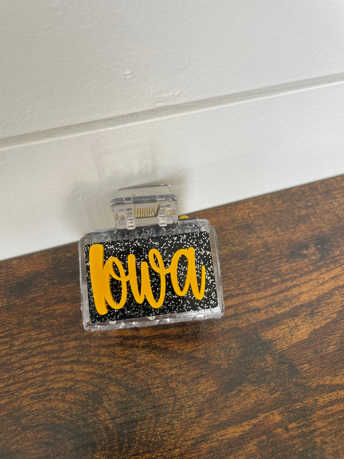 Iowa hair clip