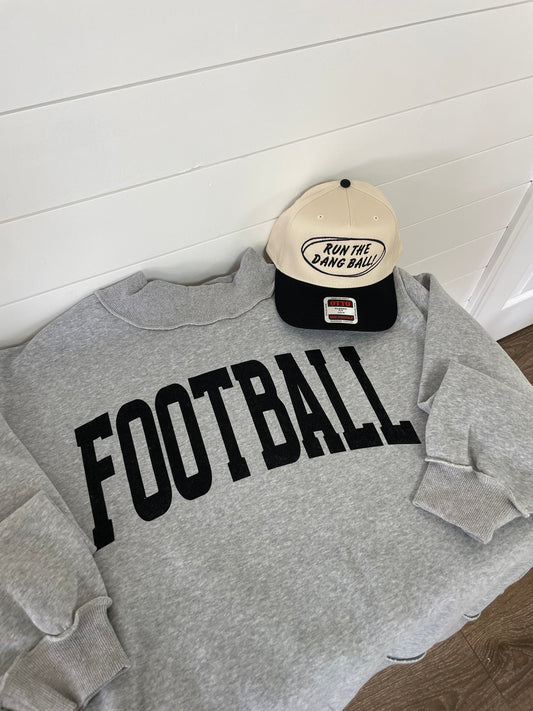 FOOTBALL & GAMEDAY Reversible Mockneck