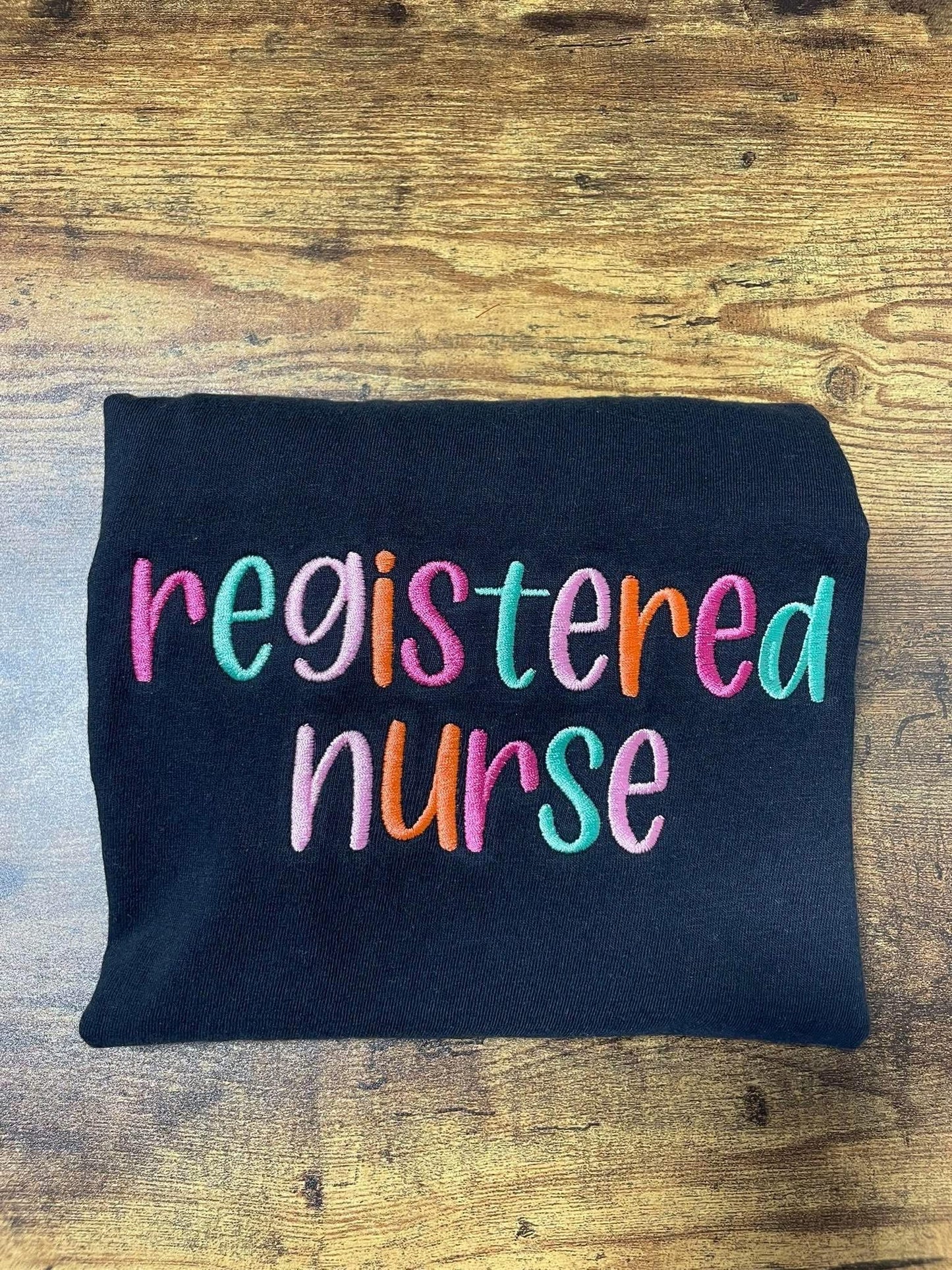 Registered Nurse Embroidered Shirt