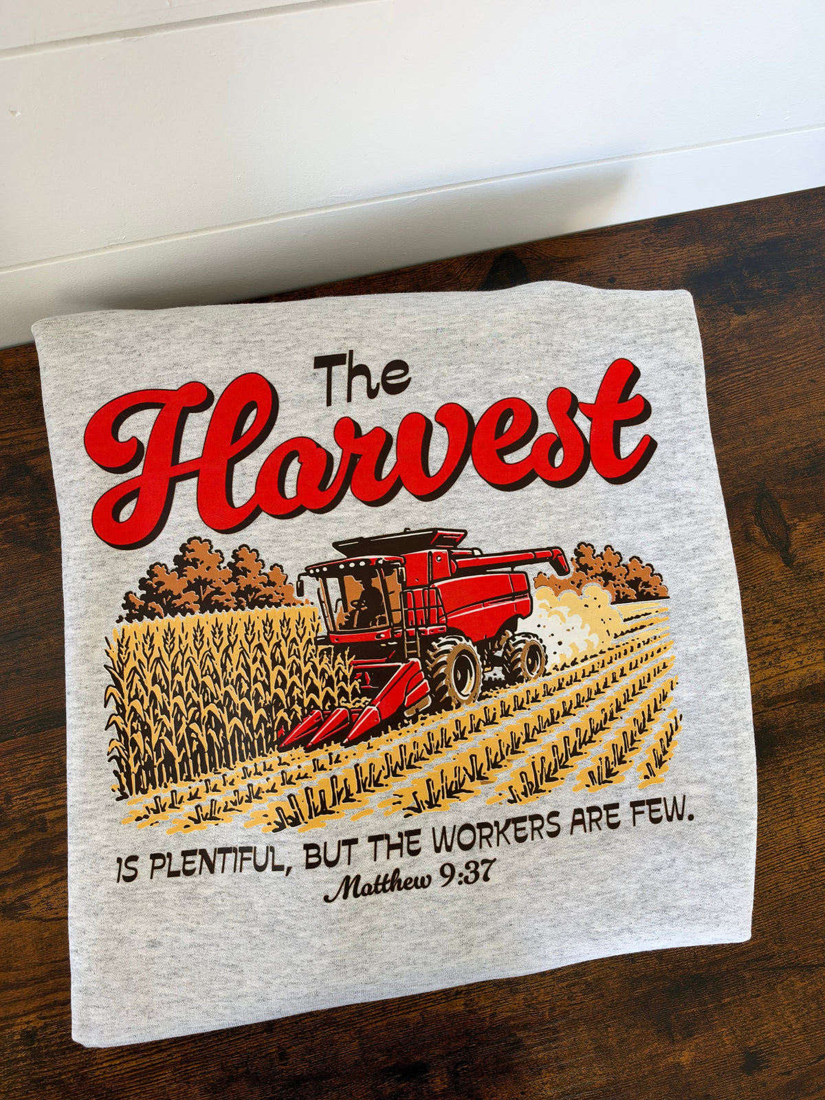 Red The Harvest Crewneck