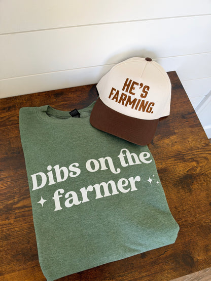 Dibs on the Farmer Green Crewneck