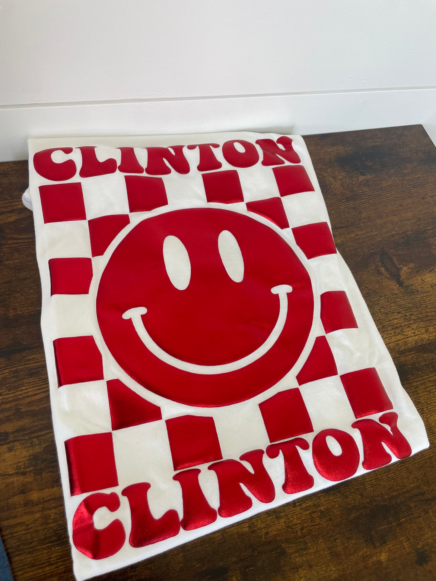 Clinton Metallic Puff Print Shirt