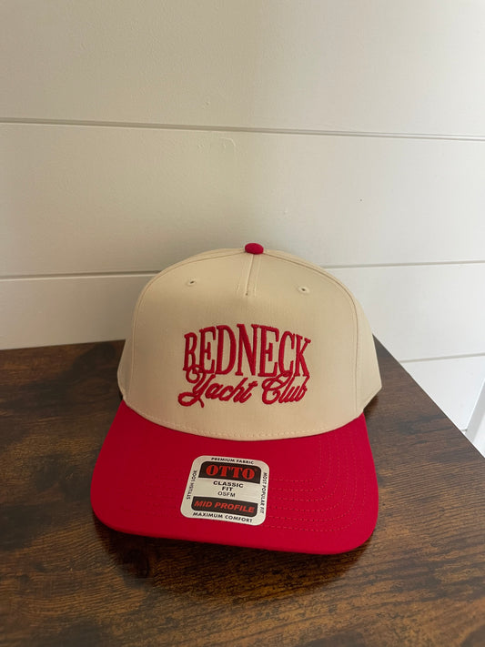 Redneck Yacht Club Embroidered Hat