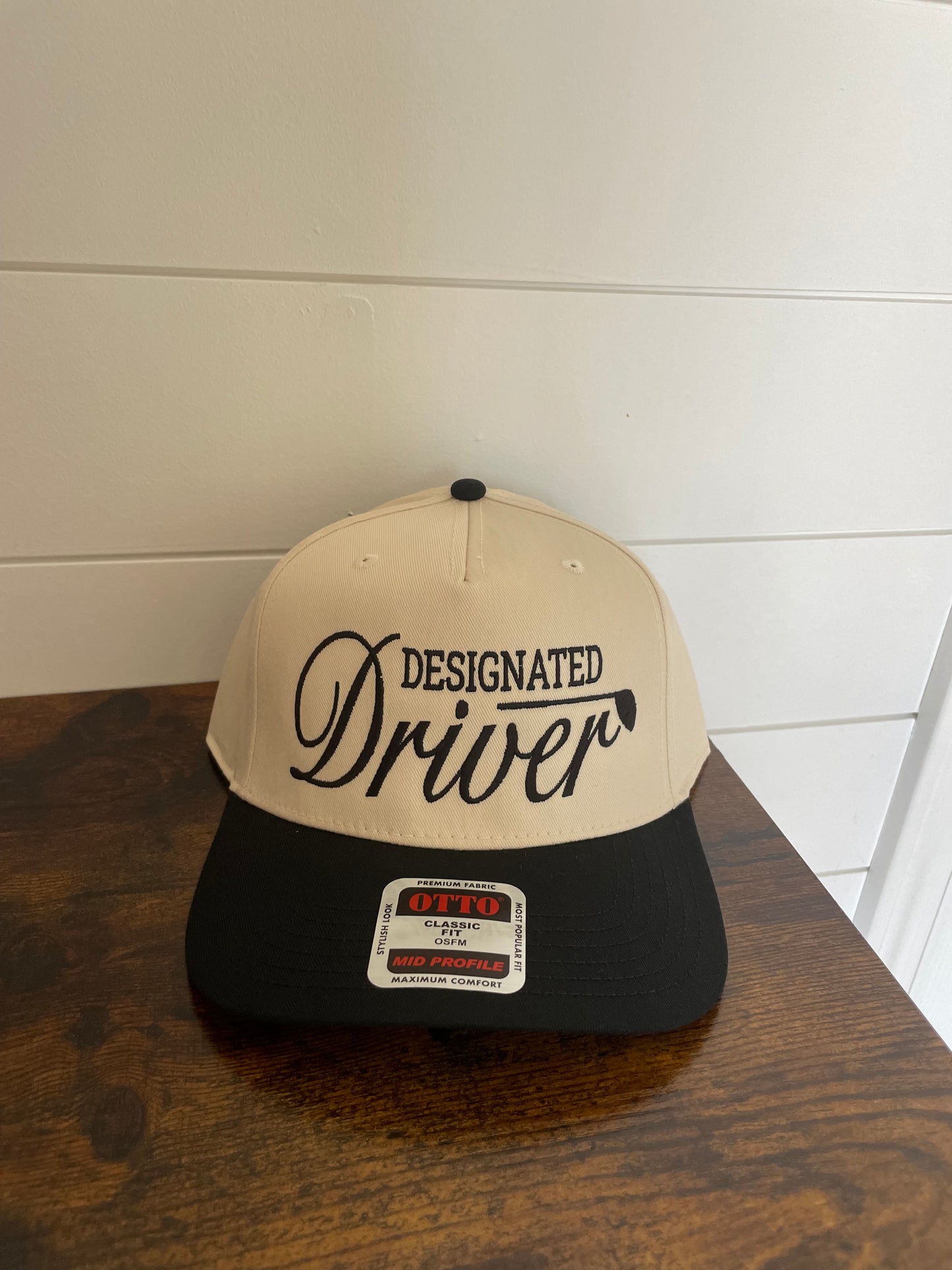 Designated Driver Golf Embroidered Hat