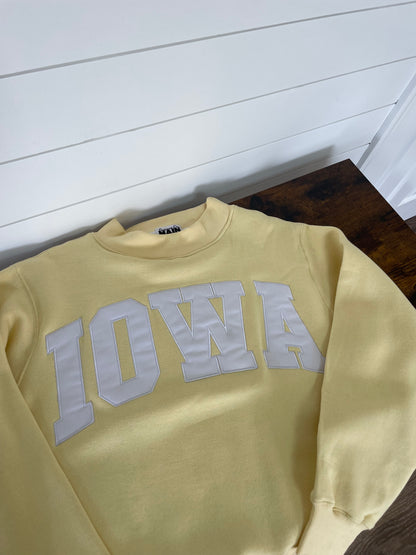 Yellow Iowa Mockneck