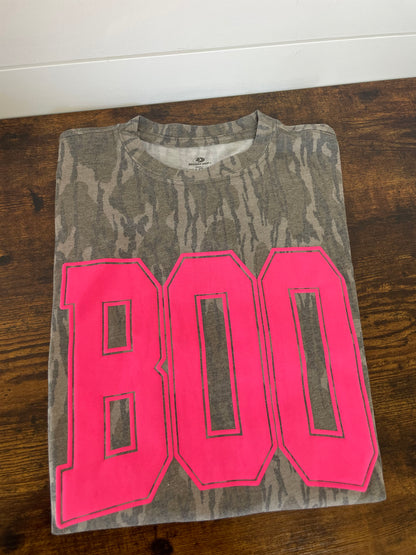 Boo Pink Camo Mossy Oak Shirt