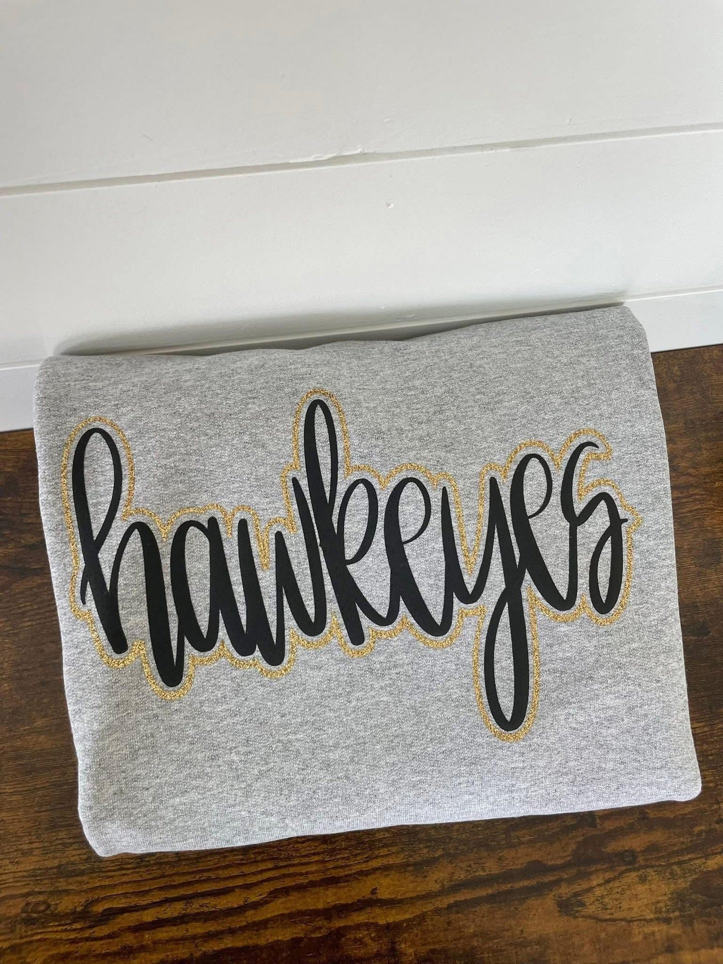 Hawkeyes Puff Crewneck