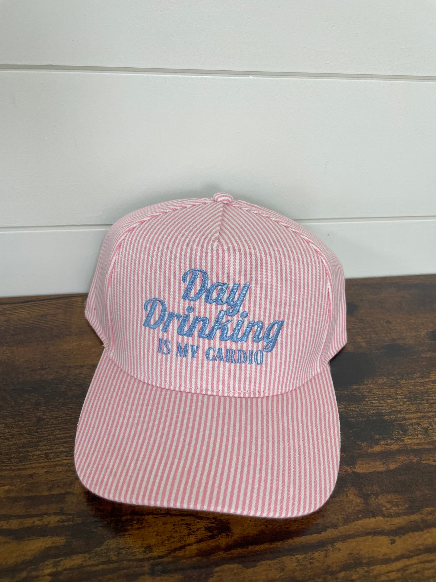 Day Drinking Is My Cardio Embroidered Hat
