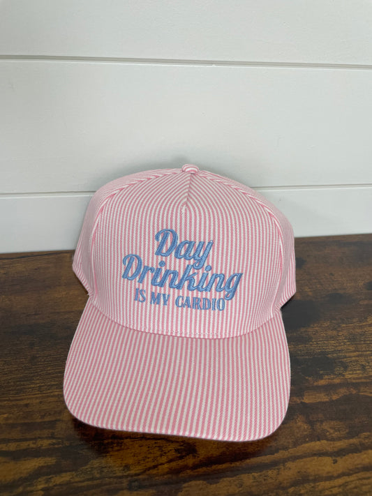 Day Drinking Is My Cardio Embroidered Hat