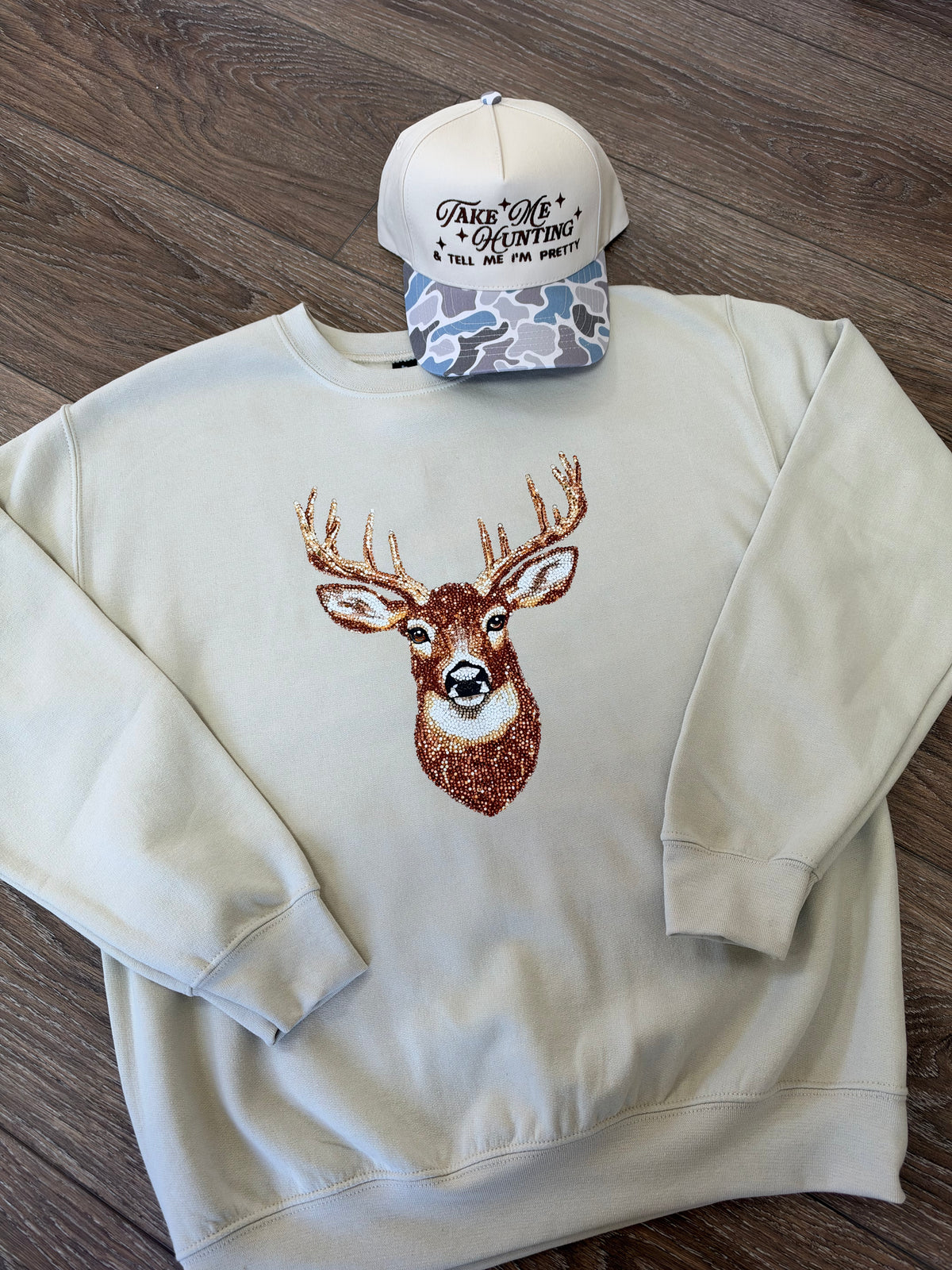 Sand Deer Crewneck
