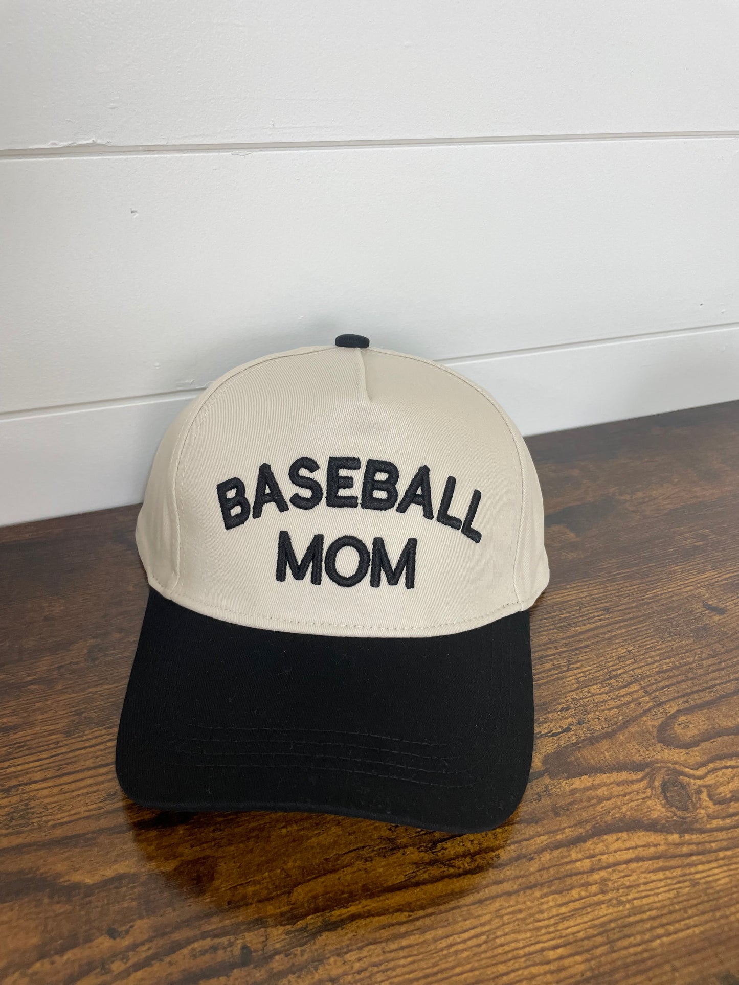 Baseball Mom Embroidered Hat