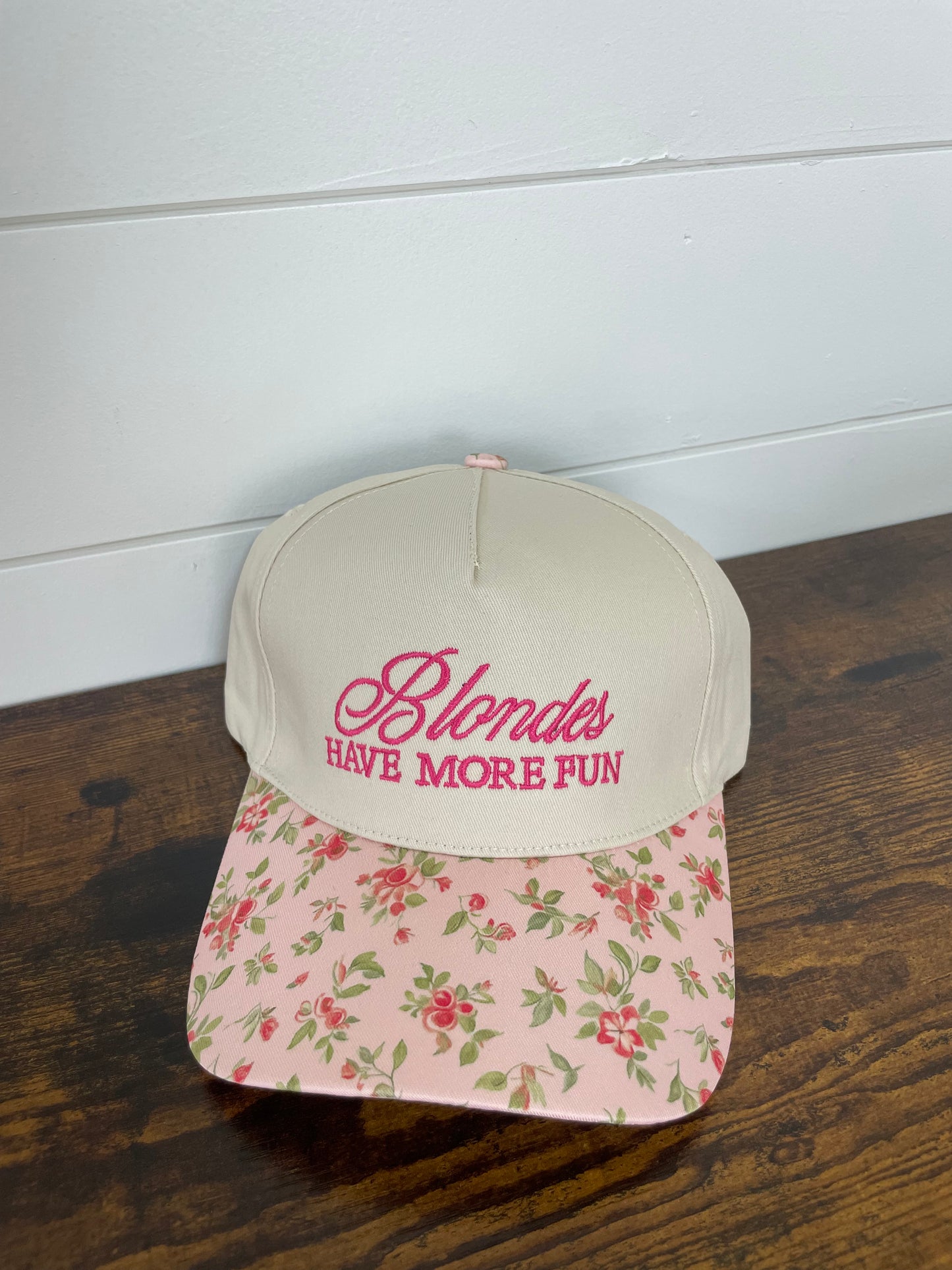 Blondes Have More Fun Embroidered Hat