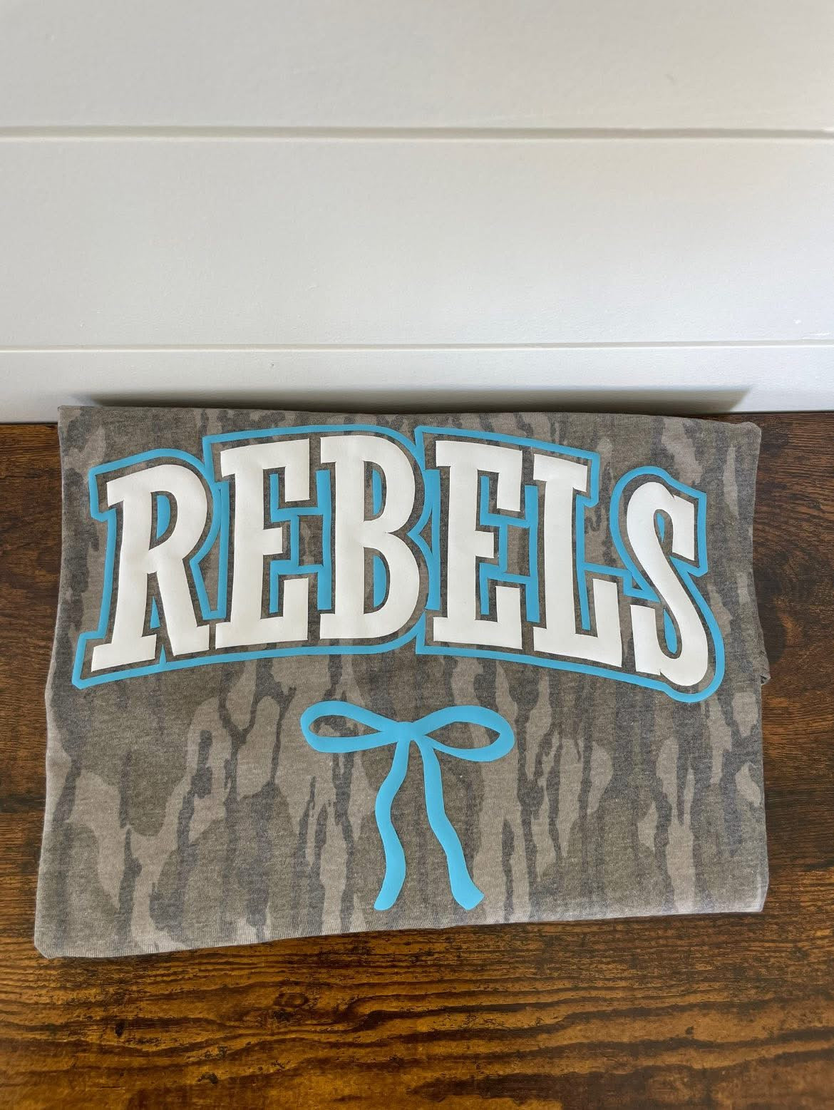 Rebels Mossy Oak Camo shirt
