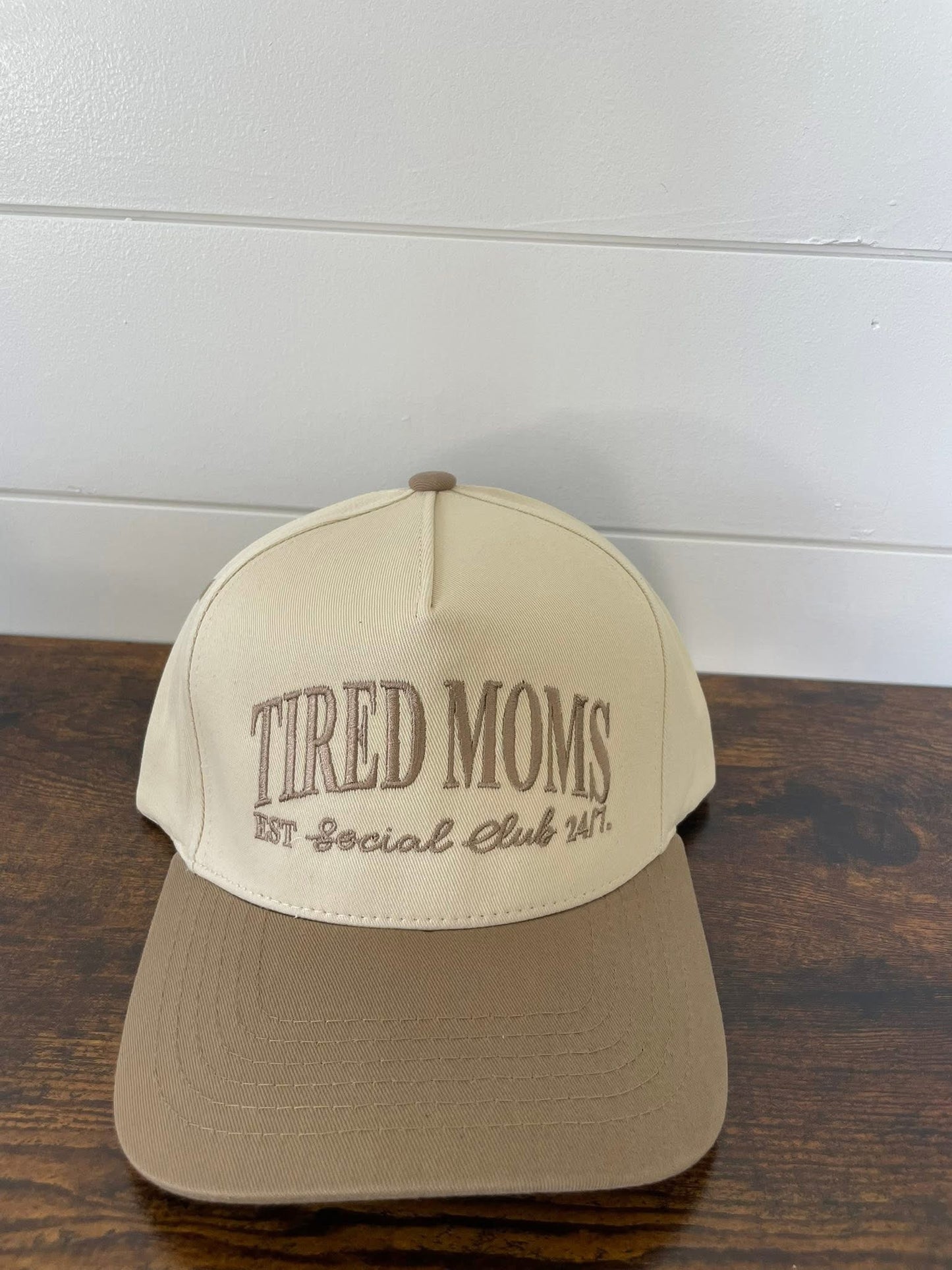 Tired Moms Social Club Embroidered Hat