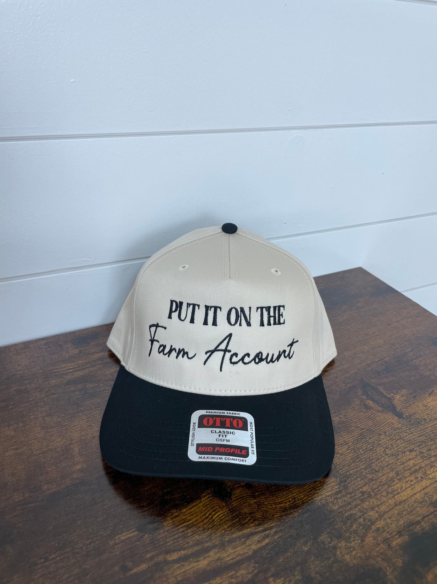 Put it on the Farm Account Embroidered Hat
