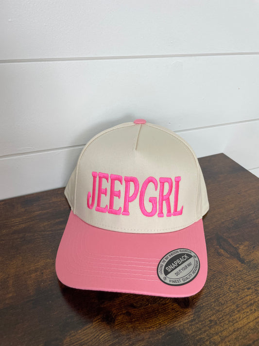 JEEP GRL Embroidered Hat