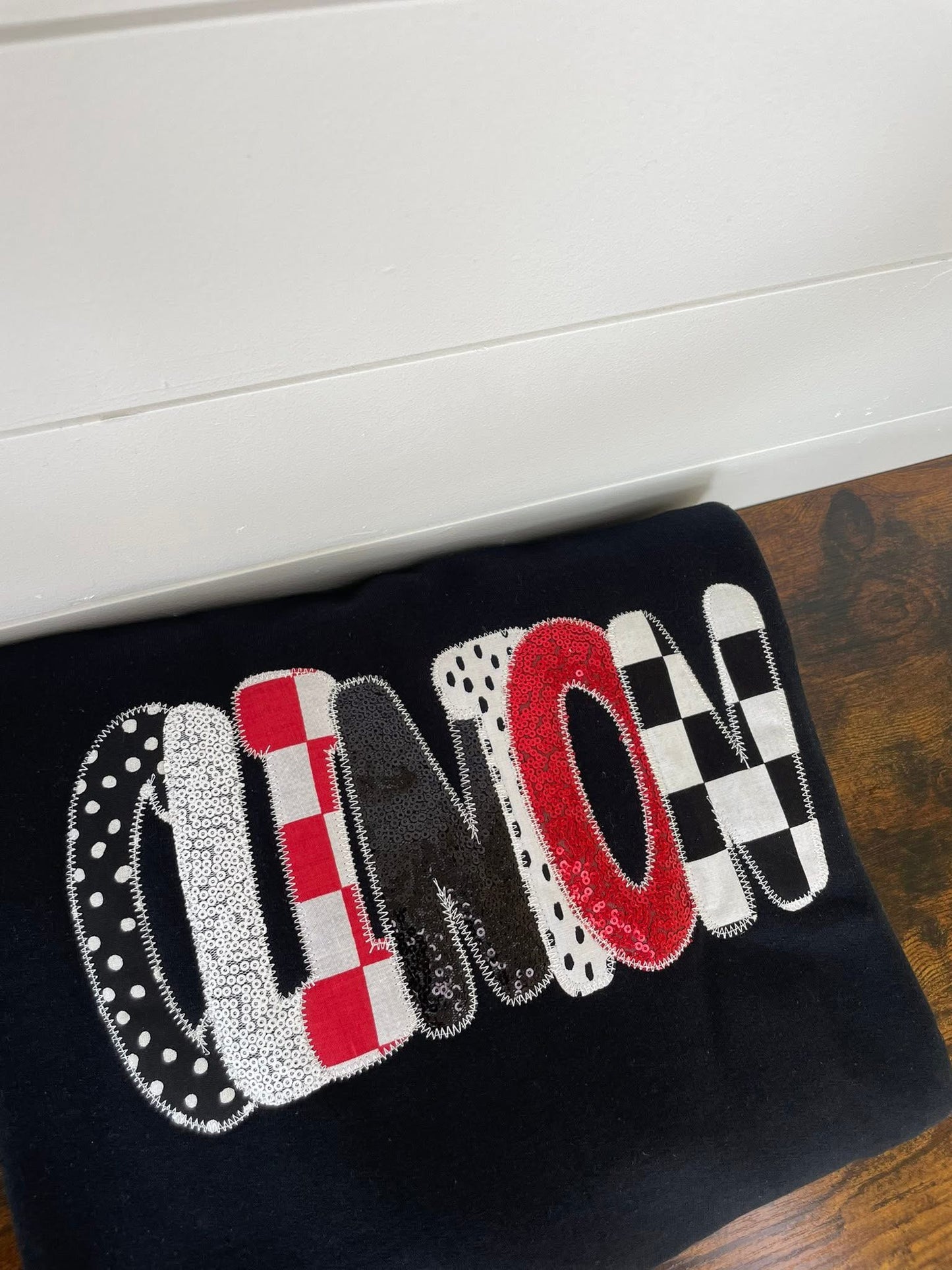 Clinton Colorblock Embroidered Crewneck