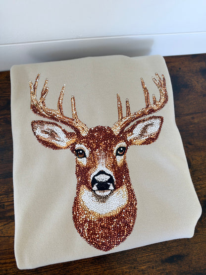 Sand Deer Crewneck