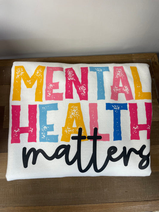 Mental Health Matters Small Crewneck