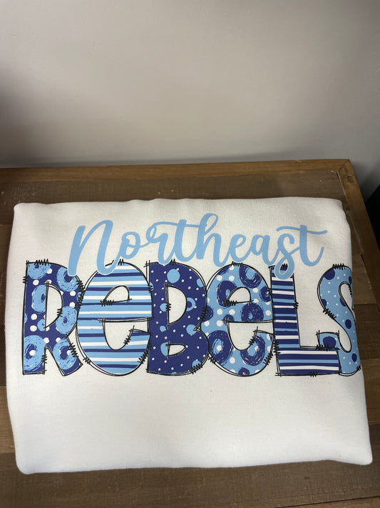 Northeast Rebels Medium Crewneck