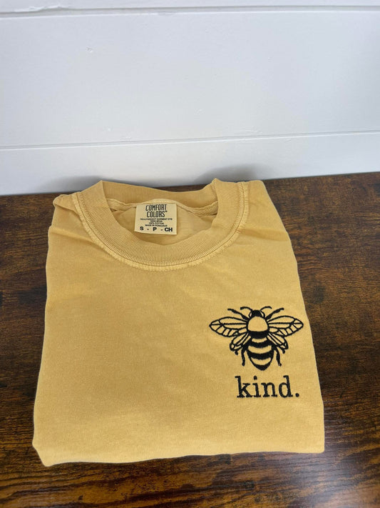 Bee Kind Embroidered Shirt