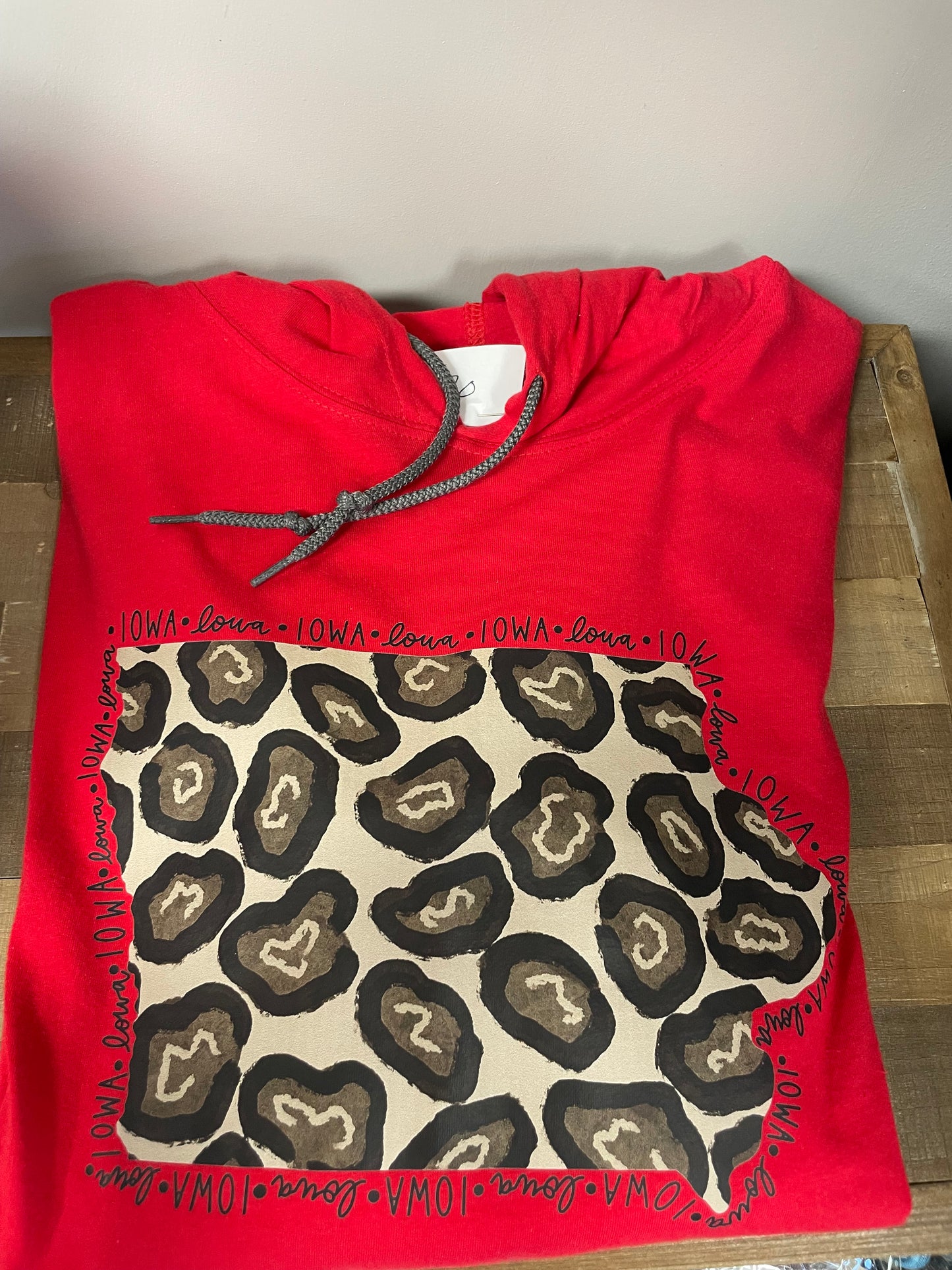 Iowa Long Sleeve Hoodie Medium