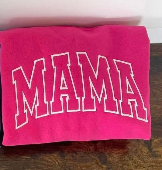 Mama Embroidered Crewneck