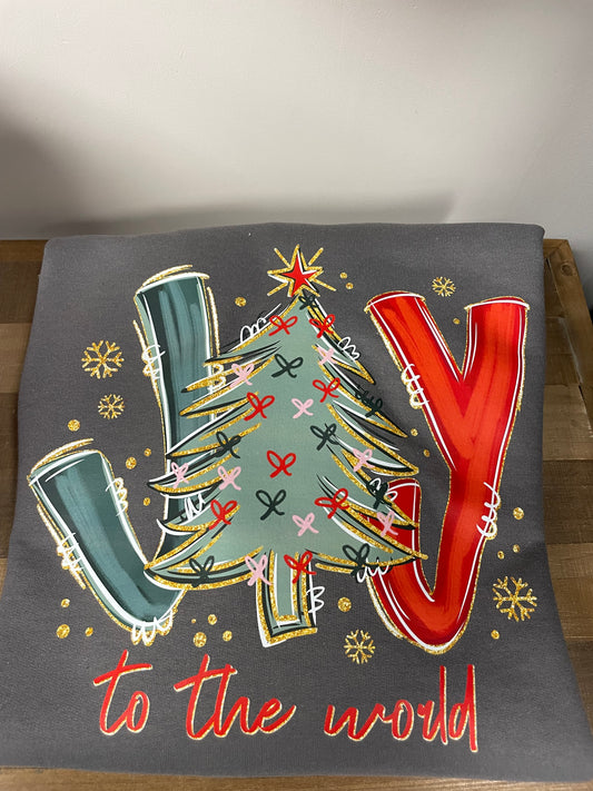 Joy Christmas crewneck XL
