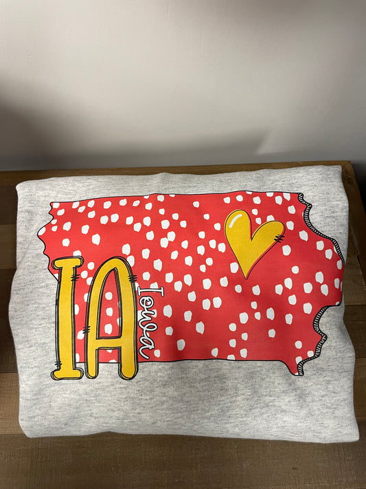 Iowa Crewneck XL