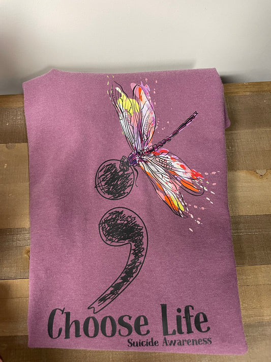 Choose Life Awareness Small Shirt