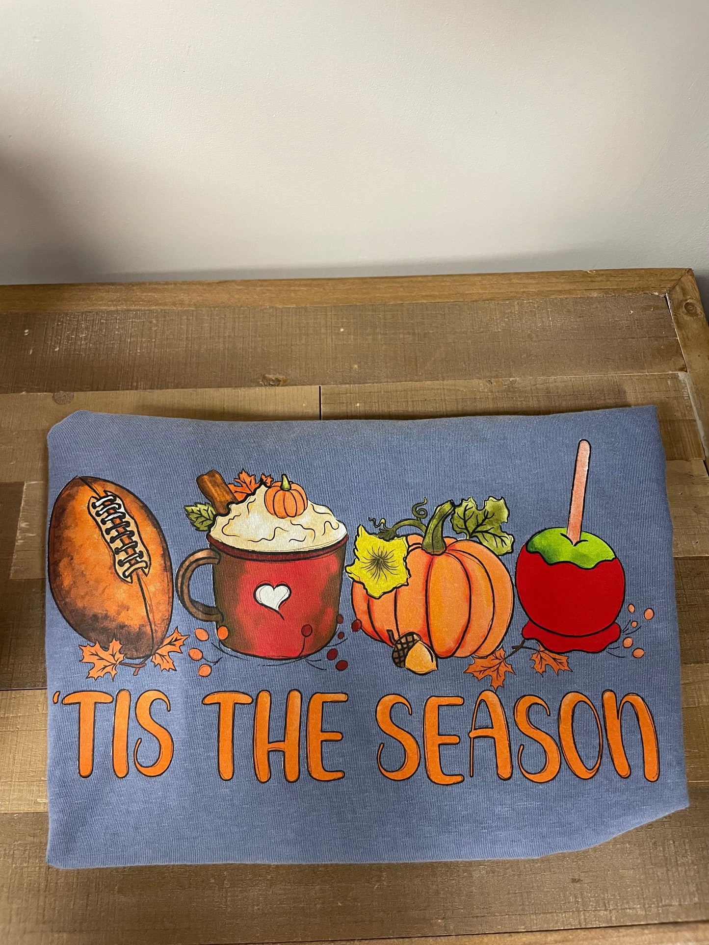 Tis the Season fall Small Shirt