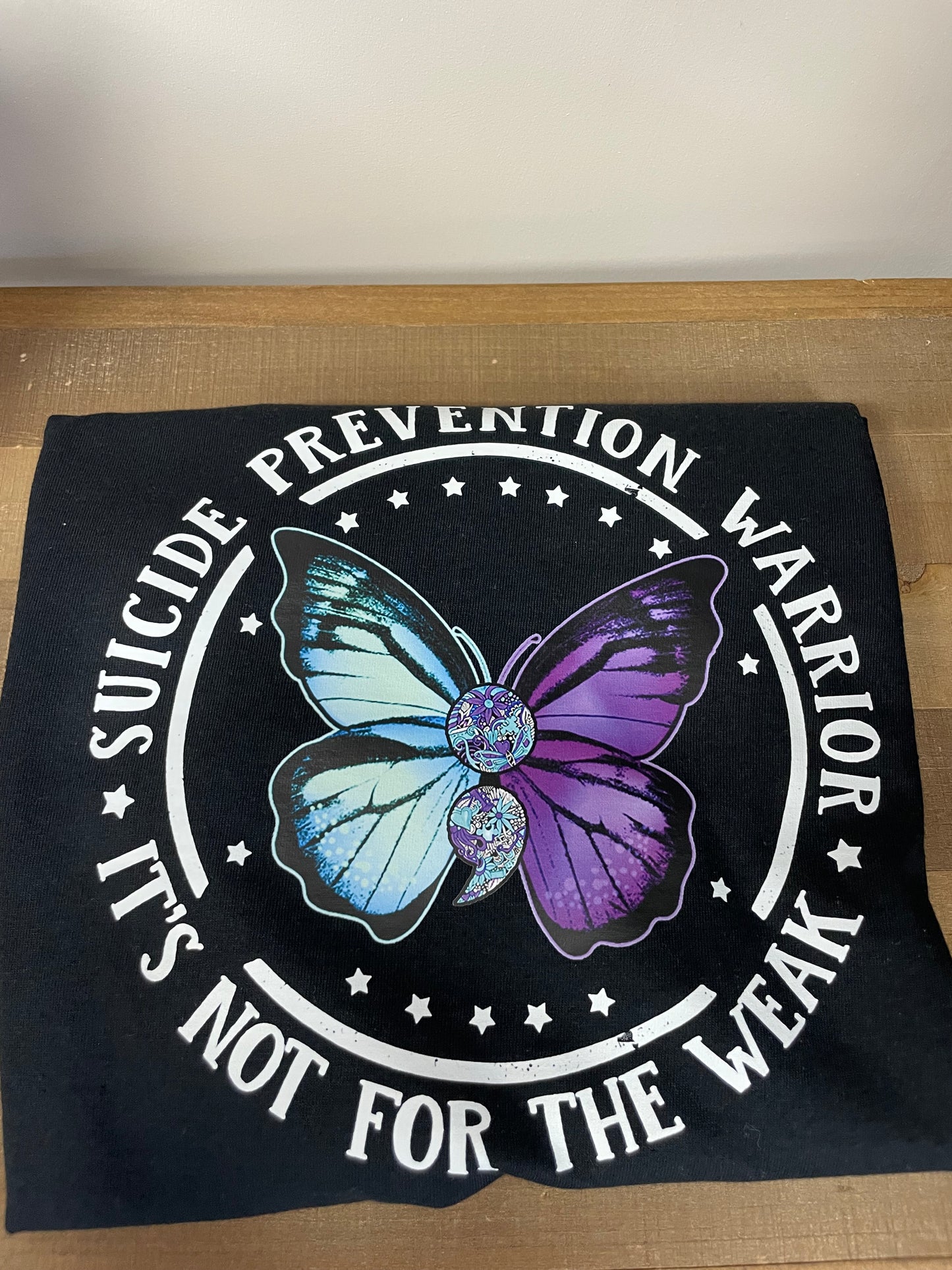 Awareness Butterfly Large Shirt
