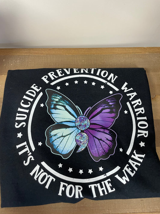 Awareness Butterfly Large Shirt