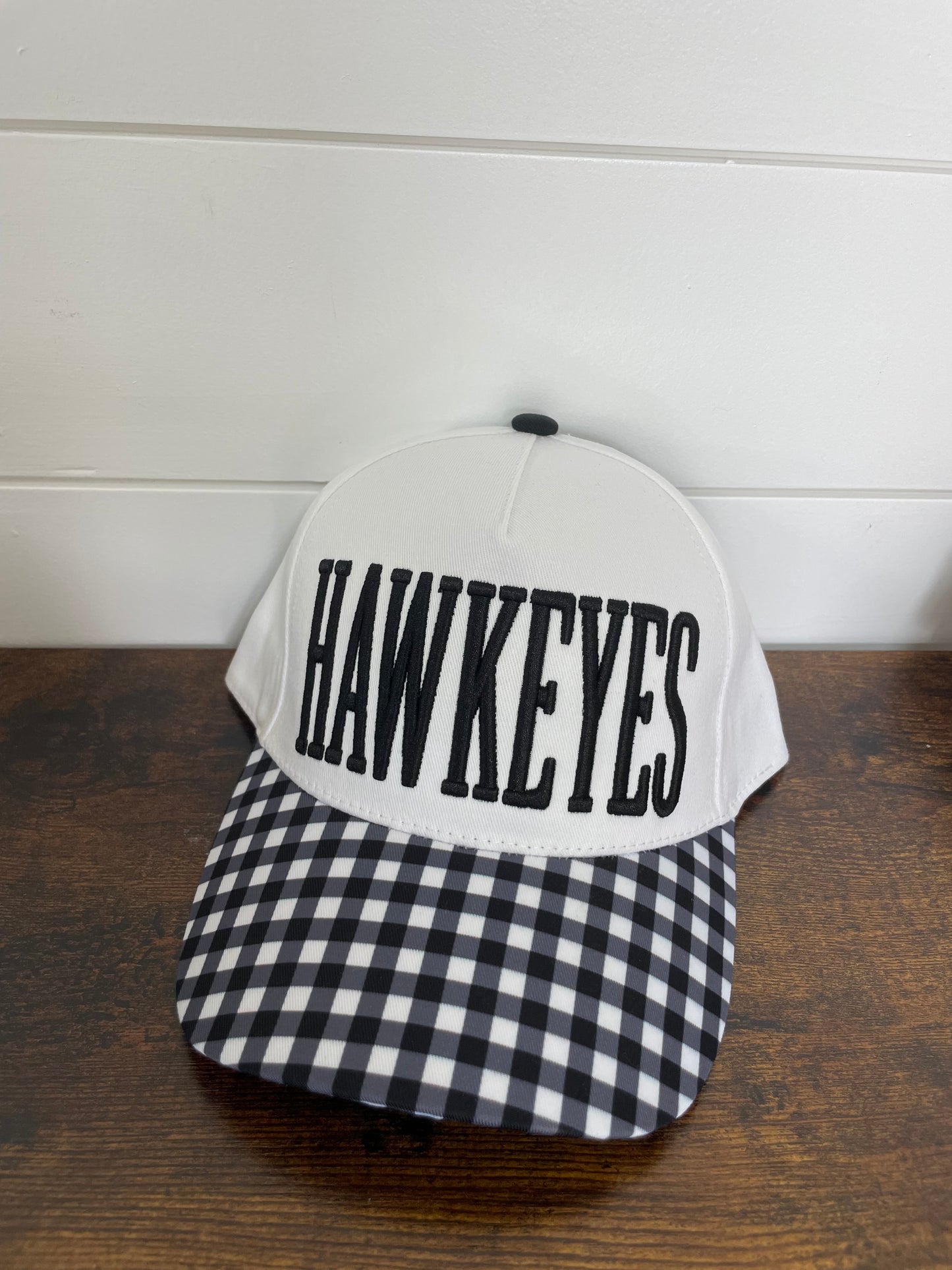 Hawkeyes Gingham Hat