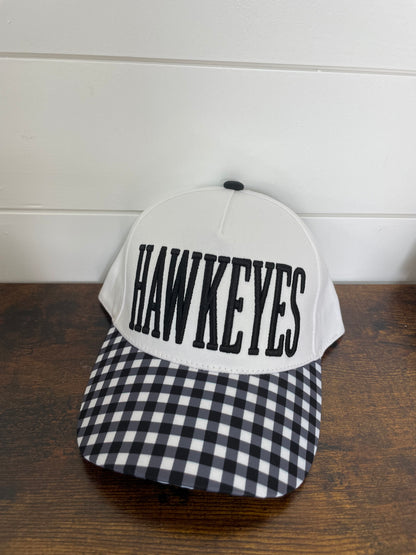 Hawkeyes Gingham Hat