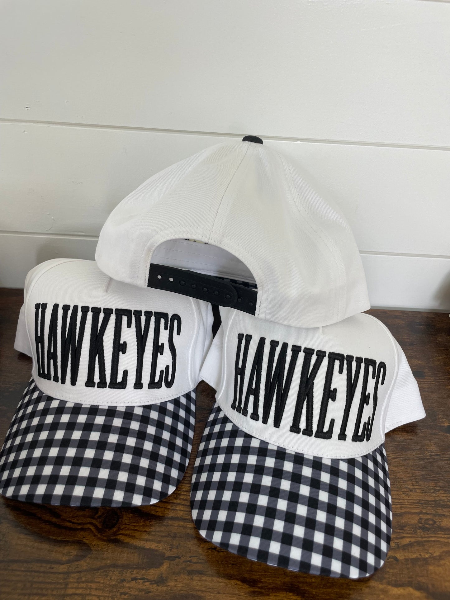 Hawkeyes Gingham Hat