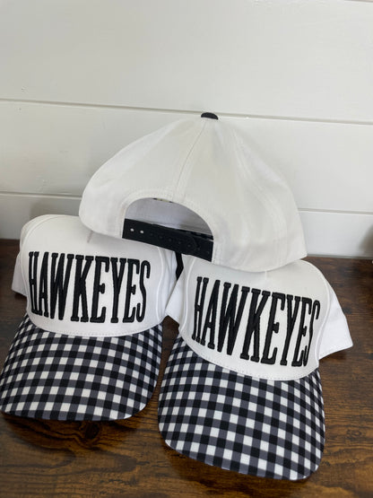 Hawkeyes Gingham Hat